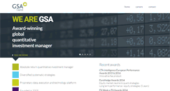 Desktop Screenshot of gsacapital.com